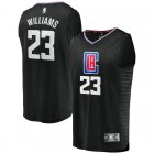 Camiseta Lou Williams 23 Los Angeles Clippers Statement Edition Negro Hombre